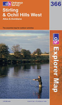 Book Cover for Stirling & Ochil Hills West by Great Britain Ordnance Survey