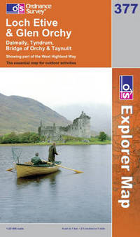 Book Cover for Loch Etive & Glen Orchy by Great Britain Ordnance Survey
