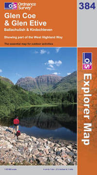Book Cover for Glen Coe & Glen Etive by Great Britain Ordnance Survey