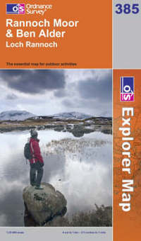 Book Cover for Rannoch Moor & Ben Alder by Great Britain Ordnance Survey