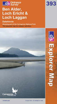 Book Cover for Ben Alder, Loch Ericht & Loch Laggan by Great Britain