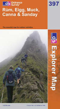 Book Cover for Rùm, Eigg, Muck & Canna & Sanday by Great Britain Ordnance Survey