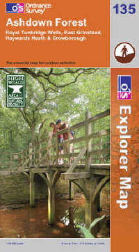 Book Cover for Ashdown Forest by Great Britain Ordnance Survey