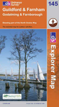 Book Cover for Guildford & Farnham by Great Britain Ordnance Survey