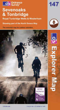Book Cover for Sevenoaks & Tonbridge by Great Britain Ordnance Survey