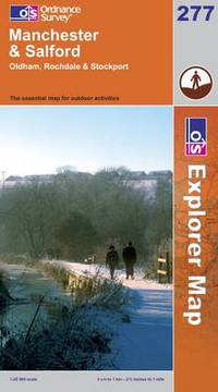 Book Cover for Manchester & Salford by Great Britain Ordnance Survey