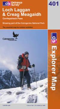 Book Cover for Loch Laggan & Creag Meagaidh by Great Britain Ordnance Survey