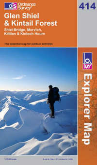 Book Cover for Glen Shiel & Kintail Forest by Great Britain Ordnance Survey
