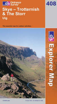 Book Cover for Skye - Trotternish & The Storr by Great Britain Ordnance Survey