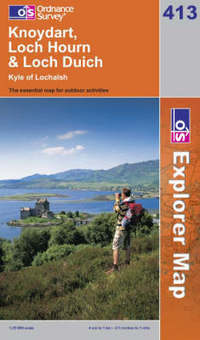 Book Cover for Knoydart, Loch Hourn & Loch Duich by Great Britain Ordnance Survey