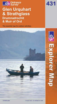 Book Cover for Glen Urquhart & Strathglass by Great Britain Ordnance Survey