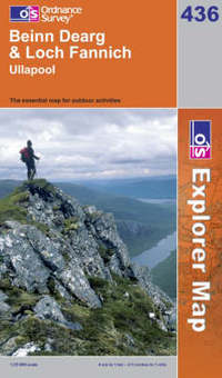 Book Cover for Beinn Dearg & Loch Fannich by Great Britain Ordnance Survey