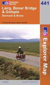 Book Cover for Lairg, Bonar Bridge & Golspie by Great Britain Ordnance Survey