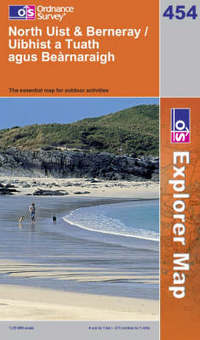Book Cover for North Uist & Berneray by Great Britain Ordnance Survey