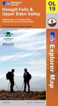 Book Cover for Howgill Fells & Upper Eden Valley by Great Britain Ordnance Survey