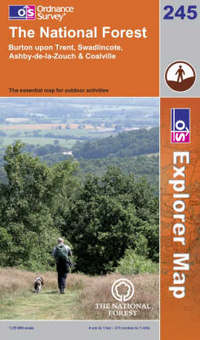 Book Cover for The National Forest by Great Britain Ordnance Survey