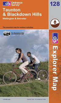 Book Cover for Taunton & Blackdown Hills by Great Britain Ordnance Survey