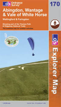 Book Cover for Abingdon, Wantage & Vale of White Horse by Great Britain Ordnance Survey