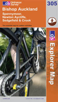 Book Cover for Bishop Auckland by Great Britain Ordnance Survey