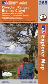 Book Cover for Clwydian Range by Great Britain Ordnance Survey