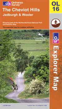 Book Cover for The Cheviot Hills by Great Britain Ordnance Survey