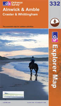 Book Cover for Alnwick & Amble by Great Britain Ordnance Survey