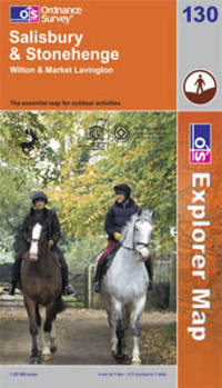 Book Cover for Salisbury & Stonehenge by Great Britain Ordnance Survey
