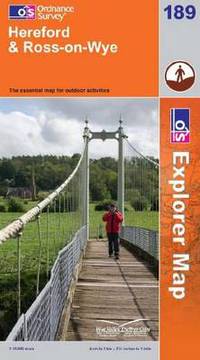 Book Cover for Hereford & Ross-on-Wye by Great Britain Ordnance Survey