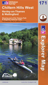 Book Cover for Chiltern Hills West by Great Britain Ordnance Survey