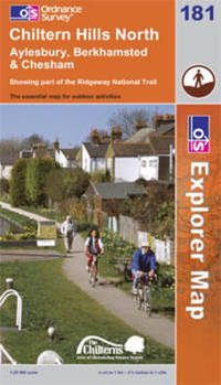 Book Cover for Chiltern Hills North by Great Britain Ordnance Survey