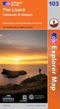 Book Cover for The Lizard by Great Britain Ordnance Survey