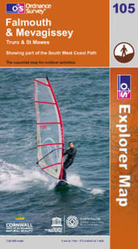 Book Cover for Falmouth & Mevagissey by Great Britain Ordnance Survey