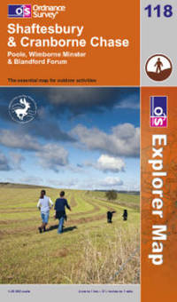 Book Cover for Shaftesbury & Cranborne Chase by Great Britain Ordnance Survey