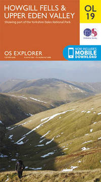 Book Cover for Howgill Fells & Upper Eden Valley by 