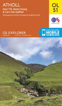 Book Cover for Atholl, Glen Tilt, Beinn Dearg & Carn Nan Gabhar by 