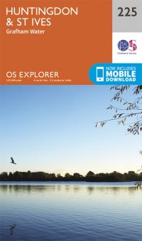 Book Cover for Huntingdon & St Ives by Great Britain Ordnance Survey