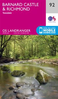 Book Cover for Barnard Castle & Richmond by Great Britain Ordnance Survey