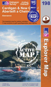 Book Cover for Cardigan & New Quay by Great Britain Ordnance Survey