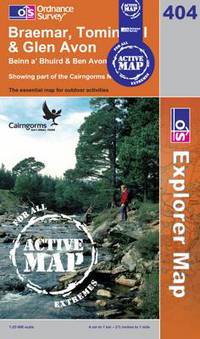 Book Cover for Braemar, Tomintoul & Glen Avon by 