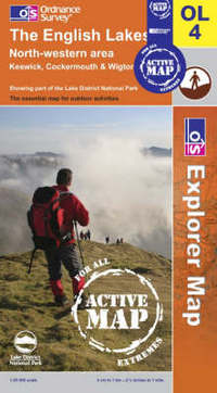 Book Cover for The English Lakes North-Western Area, Keswick, Cockermouth & Wigton by Great Britain