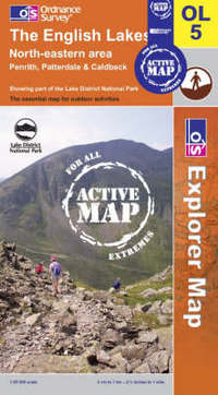 Book Cover for The English Lakes North-Eastern Area : Penrith, Patterdale & Caldbeck by Great Britain