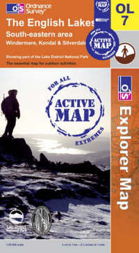 Book Cover for The English Lakes South-Eastern Area, Windermere, Kendal & Silverdale by Great Britain