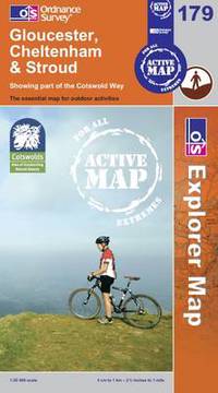 Book Cover for Gloucester, Cheltenham & Stroud by Great Britain Ordnance Survey