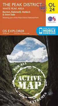 Book Cover for The Peak District, White Peak Area, Buxton, Bakewell, Matlock & Dove Dale by 