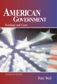 Book Cover for American Government by Peter Woll