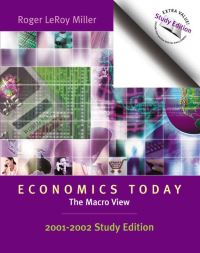 Book Cover for Economics Today by Roger LeRoy Miller