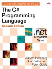 Book Cover for The C# Programming Language by Anders Hejlsberg, Scott Wiltamuth, Peter Golde