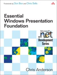 Book Cover for Essential Windows Presentation Foundation by Chris Anderson