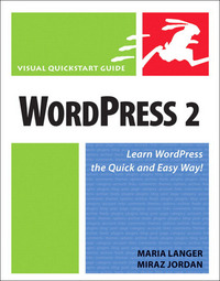 Book Cover for WordPress 2 by Maria Langer, Miraz Jordan