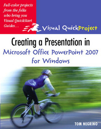 Book Cover for Creating a Presentation in Microsoft Office PowerPoint 2007 for Windows by Tom Negrino